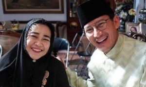 Rachmati Soekarno Putri bersama Sandiaga Uno