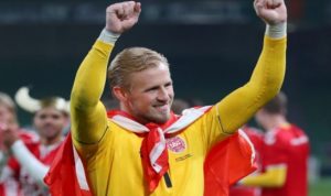 EURO 2020: Jelang Denmark Vs Inggris, Kasper Schmeichel Dapat Pesan Khusus dari Sang Ayah Kiper Timnas Denmark Kasper Schmeichel. Foto: Twitter @EURO2020