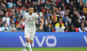 EURO 2020: Spanyol Gagal ke Final, Sergio Busquets Alihkan Fokus Gelandang sekaligus kapten Timnas Spanyol Sergio Busquets. Foto: Twitter @SeFutbol.