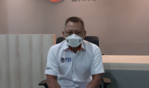 Direktur Operasional PT Liga Indonesia Baru (LIB) Sudjarno memberikan keterangan mengenai perkembangan Liga 1 dan Liga 2 Indonesia musim 2021-2022 di Kantor LIB, Jakarta, Kamis (17/6/2021). Liga 1 Indonesia musim 2021-2022 akan bergulir mulai 10 Juli 2021 sampai Maret 2022, sementara Liga 2 Indonesia 2021 rencananya digelar pada akhir Juli sampai Desember 2021. (Michael Siahaan)