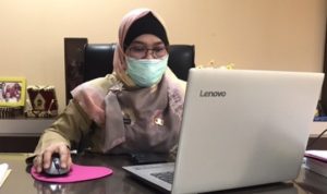 Kepala Disdukcapil Kota Depok, Nuraeni Widayatti.