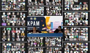 Kegiatan MPLS Al Ma'soem Bandung Secara Virtual, Senin (12/7) kemarin.