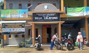 Sempat Ada Warga yang Positif, Desa Cilayung Kembali Masuk Zona Hijau Kantor Desa Cilayung, Kecamatan Jatinangor, Kabupaten Sumedang. (Yanuar Baswata/Jabar Ekpres)