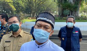 Wali Kota Bandung, Oded M Danial, di Pendopo Kota Bandung, Senin (19/7).