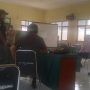 Suasana persidangan perusahaan PT Ibara Lioho Indonesia dan PT Kingduan Industrial Indonesia secara virtual di Kecamatan Cimanggung, Kabupaten Sumedang, Rabu (21/7). (Yanuar Baswata/Jabar Ekspres)
