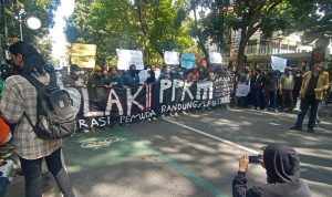 Polisi Berhasil Temukan Indentitas Dalang Perusuh Demo Tolak PPKM di Bandung