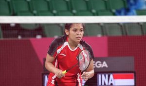 Tunggal putri Indonesia, Gregoria Mariska. (NOC)