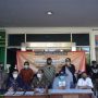 Aliansi Pedagang Kota Bandung saat melaksanakan jumpa pers, Minggu (25/7).