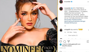 Wow! Ayu Ting Ting Masuk Nominasi 100 Wanita Tercantik di Dunia