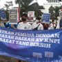 Puluhan Mahasiswa Gelar Aksi Unjuk Rasa, Tuntut Gubernur Tak Intervensi Musda KNPI Jabar