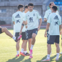 Para pemain Timnas Spanyol saat menjalani sesi latihan. Foto: Twitter @Euro2020