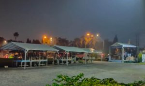 Dampak PPKM Darurat, Telaga Kuliner Tutup, Pedagang Tak Punya Penghasilan dampak ppkm darurat telaga kuliner depok