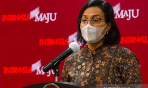 Menteri Keuangan (Menkeu) Sri Mulyani Indrawati. ANTARA/HO-Humas Sekretariat Kabinet/aa. belanja negara