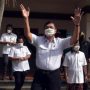 Menko Marves Luhut Binsar Pandjaitan meminta agar Pemerintah Daerah (Pemda) tidak menutup-nutupi data terkait Covid-19. (Nyoman Hendra Wibowo/Antara)