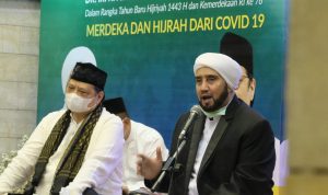 Airlangga Hartarto Bersama Habis Syehk Abdul Qodir Assegaf