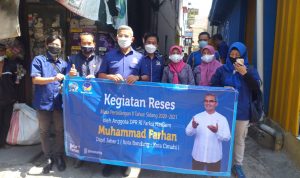 Masa Reses, M. Farhan Pantau Dampak PPKM Bandung dan Cimahi