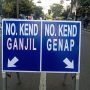 ILUSTRASI: Penerapan ganjil genap pada beberapa waktu lalu. (Sandi Nugraha/Jabar Ekspres)