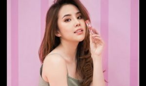 Agatha Chelsea menyukai K-Beauty. (dok panitia)