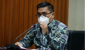 Deputi Penindakan dan Eksekusi KPK Karyoto saat jumpa pers, di Gedung KPK, Jakarta, Kamis (24/8/2021). ANTARA/HO-Humas KPK