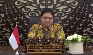 Menteri Koordinator Bidang Perekonomia Airlangga Hartarto