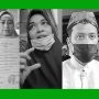 Dari kiri, Sultan Aloeda II Rahardjo Djali, Ratu Nunik K Anjarsari Keluarga Amir Sena, Ratu Mawar Kartina Family Kesultanan Cirebon, PRA Luqman Zulkaedin Sultan Sepuh XV Keraton Kasepuhan, Pangeran Kuda Putih Santana Kesultanan Cirebon.