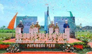 Prosesi Groundbreaking Sekolah dan Masjid Raya Al Azhar Podomoro Park Bandung (Dok. Podomoro Park)