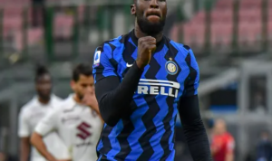 Romelu Lukaku saat berlaga di Serie A bersama Inter Milan. Foto: Twitter @RomeluLukaku9.