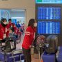 Kloter keempat kontingen Indonesia untuk Paralimpiade Tokyo tiba di Bandara Haneda, Tokyo, Jepang, Jumat (20/8/2021). ANTARA/HO-KBRI Tokyo