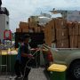 Proses pemindahan barang-barang dari BLK Manggahang Baleendah ke RSUD Soreang Lama