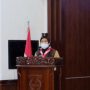 Ketua Kwarcab Kota Depok, Nina Suzana saat memberikan sambutan (ist)