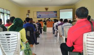 Giat Lokakarya Mini Tri (Loktri) bulanan Dinas Kesehatan Sumedang di Kecamatan Cimanggung, Kamis (19/8). (Yanuar Baswata/Jabar Ekspres)