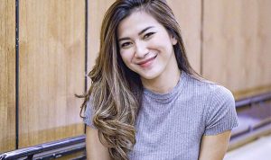 Dita Fakhrana memberikan respons kalem. Dia tidak mau melakukan perang pernyataan dengan Ilham Prawira (DITA FAKHRANA FOR JAWA POS)