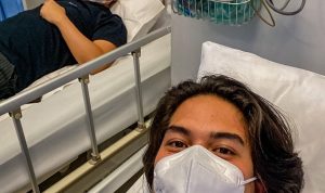 El Jalaludin Rumi sedang terbaring di rumah sakit. (Foto: Instagram @elelrumi)