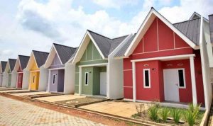 Perumahan Bersubsidi yang metupakan asilitas KPR.