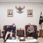Wakapolda Metro Jaya Brigjen Pol Hendro Pandowo menerima audiensi dari PSSI (Istimewa)