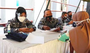 Kasal Laksamana TNI Yudo Margono Pantau Serbuan Vaksin di Sumedang