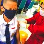 Pelaksanaan Vaksin kepada para pelajar (Foto Istimewa)