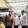 Airlangga Hartarto bersama MEnpora dan Ketua PSSI ngobrol santai