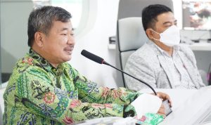 Gelar Porkab, Bupati Garut Hanya Anggarkan 50 Juta Per Kecamatan Buati Garut Rudy Gunawan ketika rapat kerja bersama KONI dan Disirda Kabupten Garut