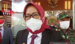 Bupati Bogor, Ade Yasin di Cibinong, Kabupaten Bogor, Jawa Barat. (ANTARA/M Fikri Setiawan)