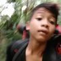 Foto Muhammad Gibran saat mendaki di gunung guntur yang diabadikan temannya