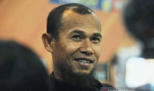 Persib Mesti Soroti Semua Pemain Borneo FC, Begini Kata Supardi Pemain belakang Persib Bandung, Supardi Nasir. (ANTARA/Bagus Ahmad Rizaldi)