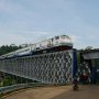 Jembatan Cirahong peninggalan zaman Kolonial Belanda yang masih digunakan (Foto: Aldi Radargarut/Jabarekspres)