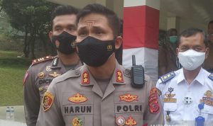 Kapolres Bogor AKBP Harun di Cibinong, Kabupaten Bogor, Jawa Barat. ANTARA/M. Fikri Setiawan