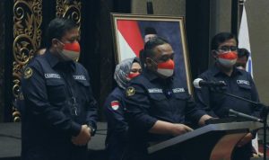 Kepala B2PMI Benny Ramdhani ketika menggelar Pers Converece secara virtual tentang pekerja migran di Irak