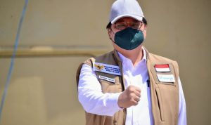 Menteri Koordinar Bidang Perekonomian Airlangga Hartarto Berpesan agar tetap optimis di tengah Pandemi Covid-19