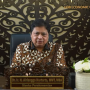 Menteri Koordinator bidang Perekonomian Airlangga Hartarto ketika menjelaskan proyeksi ekonomi 2021