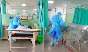 Viral Video Memilukan Jelang Kematian yang Direkam Pasien Covid-19