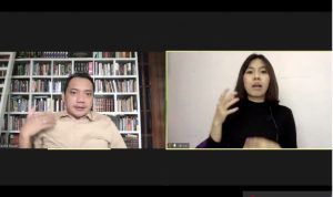 Tangkapan layar ketika Anggota Komisi III DPR RI Taufik Basari memberi paparan dalam seminar bertajuk “Penguatan Jaminan Pelindungan Penyandang Disabilitas dari Tindak Kekerasan Seksual” yang disiarkan secara langsung di kanal YouTube PSHK Indonesia, Selasa (28/9/2021). ANTARA/Putu Indah Savitri