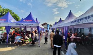 Yamaha Jabar dan UPT Puskesmas Griya Antapani Gelar Gebyar Vaksin